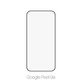 Закалено стъкло FullCover за Google Pixel 9a, FixPremium