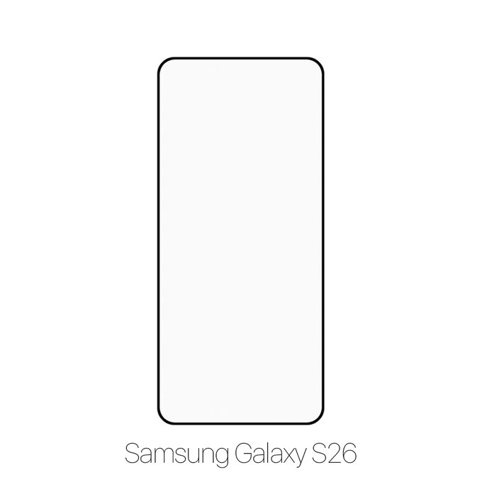 Закалено стъкло FullCover за Samsung Galaxy S26, FixPremium