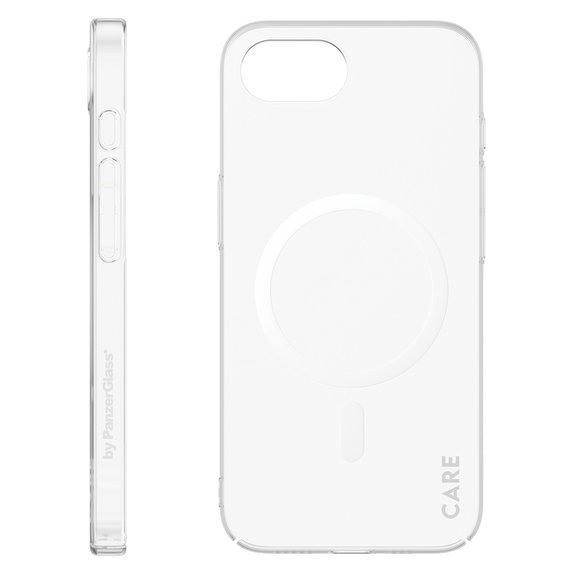 Калъф SL1M с MagSAFE by PanzerGlass за iPhone 17e/16e, Прозрачно, PanzerGlass
