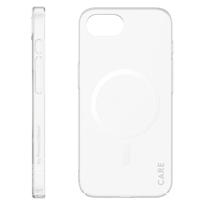 Калъф SL1M с MagSAFE by PanzerGlass за iPhone 17e/16e, Прозрачно, PanzerGlass