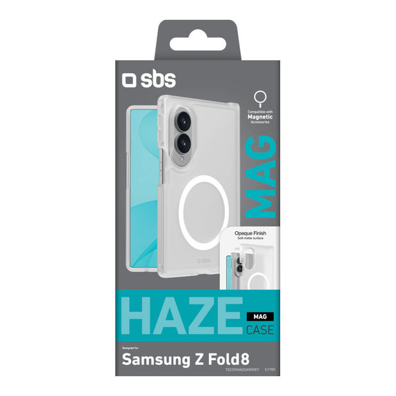 Калъф Haze Mag за Samsung Galaxy Z Fold8, Прозрачно, SBS