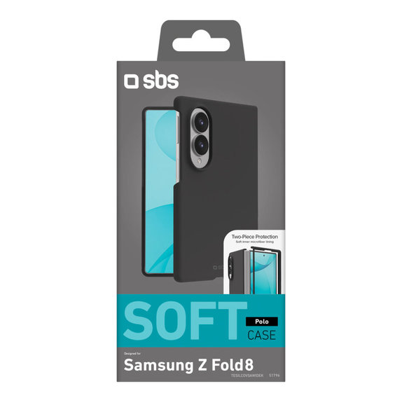 Калъф Instinct за Samsung Galaxy Z Fold8, Черно, SBS