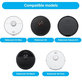 Комплект резервни части за Xiaomi Roborock S5 Max, S6, S6 MaxV, S6 Pure, Xiaowa E3 (2x Основна четка, 4x Филтър, 4x Странична четка – бяла)