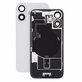Стъкло на задния капак за iPhone 16, White, Pulled A