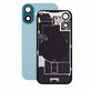 Стъкло на задния капак за iPhone 16, Teal, Pulled A