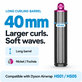 Дълъг накрайник за къдрене за Dyson Airwrap HS01, HS05, 40 mm, Nickel / Fuchsia