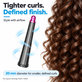 Дълъг накрайник за къдрене за Dyson Airwrap HS01, HS05, 20 mm, Nickel / Fuchsia