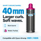Къс накрайник за къдрене за Dyson Airwrap HS01, HS05, 40 mm, Nickel / Fuchsia
