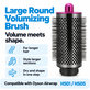 Голяма кръгла четка за обем за Dyson Airwrap HS01, HS05, Iron / Fuchsia