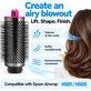 Голяма кръгла четка за обем за Dyson Airwrap HS01, HS05, Iron / Fuchsia