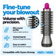 Малка кръгла четка за обем за Dyson Airwrap HS01, HS05, Iron / Fuchsia