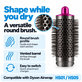 Средна кръгла четка за обем за Dyson Airwrap HS01, HS05, Iron / Fuchsia