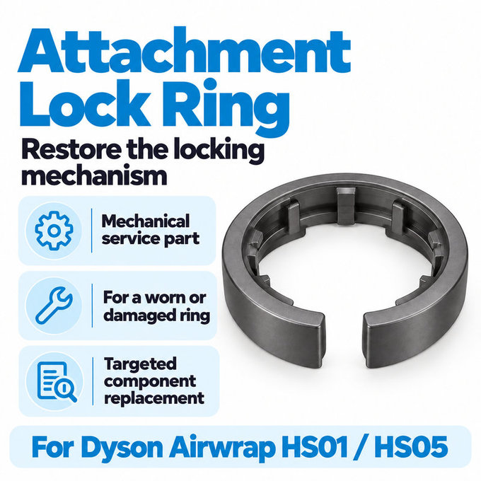 Заключващ пръстен за накрайника за Dyson Airwrap HS01, HS05