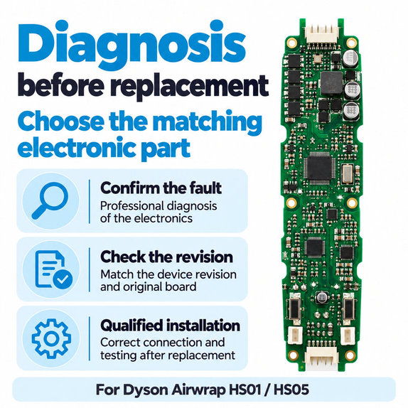 Дънна платка PCB за Dyson Airwrap HS01, HS05