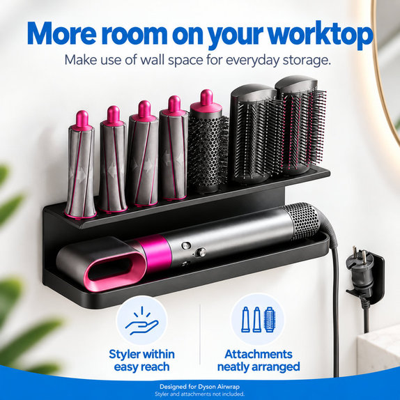 Стенна стойка за Dyson Airwrap