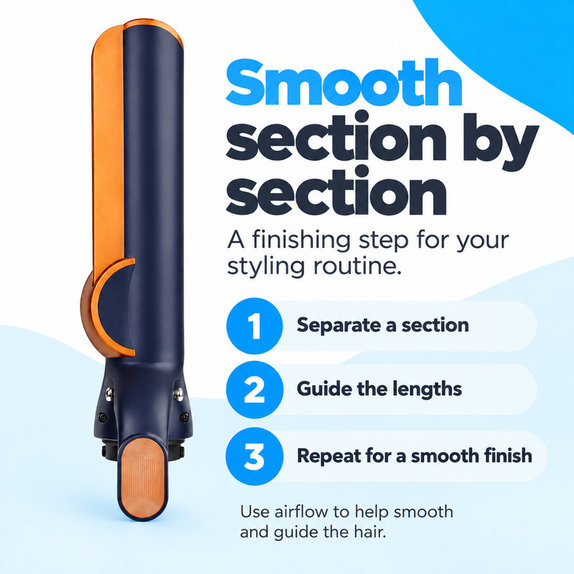 Накрайник за изправяне на коса за Dyson Airwrap HS01, HS05, HS08