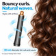 Дълъг накрайник за къдрене за Dyson Airwrap HS01, HS05, 30 mm, Nickel / Copper