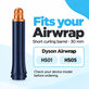 Къс накрайник за къдрене за Dyson Airwrap HS01, HS05, 30 mm, Prussian Blue / Rich Copper