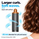Къс накрайник за къдрене за Dyson Airwrap HS01, HS05, 40 mm, Nickel / Copper