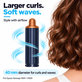 Къс накрайник за къдрене за Dyson Airwrap HS01, HS05, 40 mm, Prussian Blue / Rich Copper