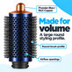 Голяма кръгла четка за обем за Dyson Airwrap HS01, HS05, Prussian Blue / Rich Copper