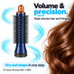 Малка кръгла четка за обем за Dyson Airwrap HS01, HS05, Prussian Blue / Rich Copper