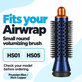 Малка кръгла четка за обем за Dyson Airwrap HS01, HS05, Prussian Blue / Rich Copper