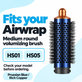 Средна кръгла четка за обем за Dyson Airwrap HS01, HS05, Prussian Blue / Rich Copper