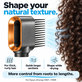 Гребен с широки зъби за Dyson Airwrap HS01, HS05, Nickel / Copper