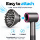 Дифузер за Dyson Supersonic HD01, HD03, HD07, HD15, HD16, Black / Nickel