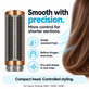 Малка твърда изглаждаща четка за Dyson Airwrap HS01, HS05, HS08, Nickel / Copper