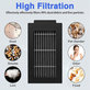 HEPA филтър, 2 бр. за Ecovacs Deebot T50 Omni, T50 Pro Omni, T50 Max, T50 Max Pro Omni