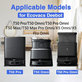 Моп кърпа, 2 бр. за Ecovacs Deebot T50 Omni, T50 Pro Omni, T50 Max, T50 Max Pro Omni, T30c, T30c Omni, X5 Omni, X5 Pro Omni