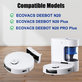 Странична четка, 2 бр. за Ecovacs Deebot N20, N20 Plus, N20 Pro Plus