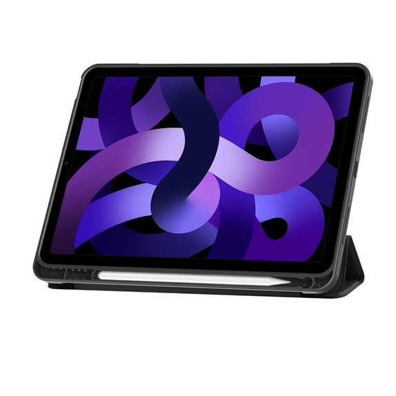 Калъф Sc Pen за iPad Air 10.9" 4 / 5 / 2020-2022 / 11" 6 / 7 / 8 / 2024-2026, черна, Tech-Protect