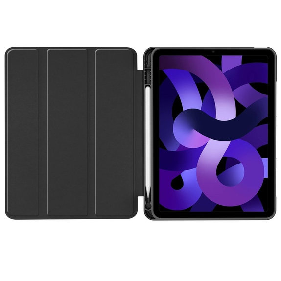 Калъф Sc Pen за iPad Air 10.9" 4 / 5 / 2020-2022 / 11" 6 / 7 / 8 / 2024-2026, черна, Tech-Protect
