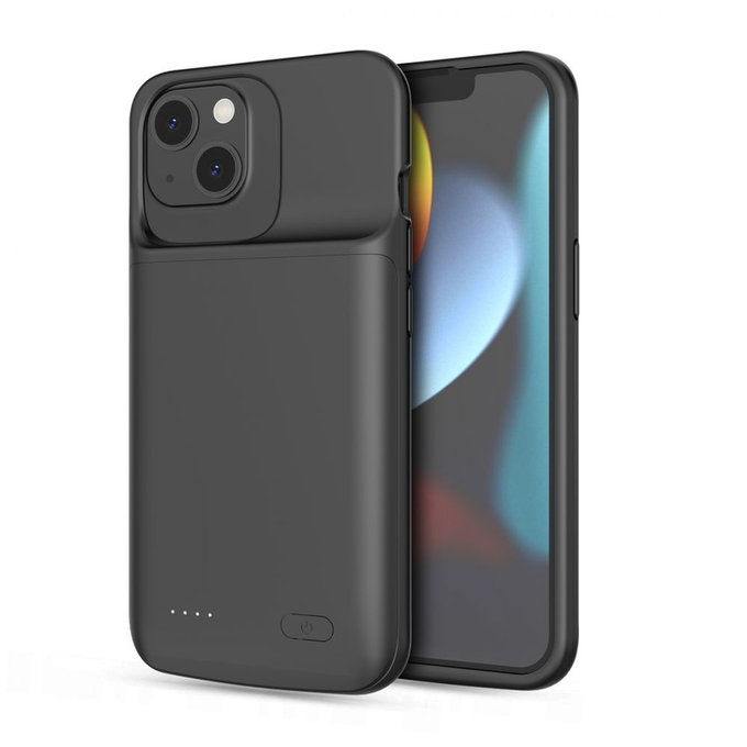 Външна батерия Powercase 4800mAh за iPhone 13 / 13 Pro, черна, Tech-Protect