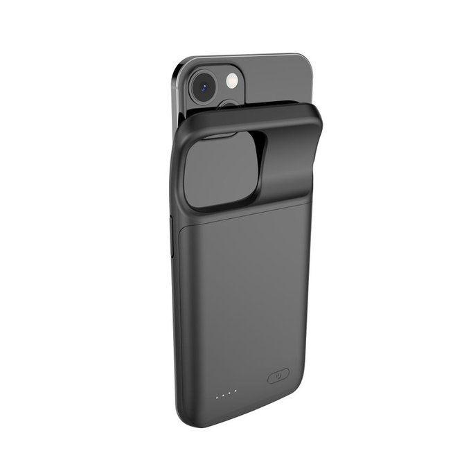 Външна батерия Powercase 4800mAh за iPhone 13 / 13 Pro, черна, Tech-Protect