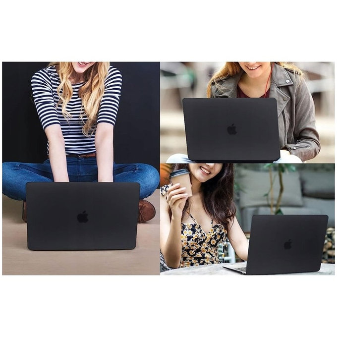 Калъф Smartshell за MacBook Pro 16 M1-M5 / M5 Pro / M5 Pro Max 2021-2026, Matte Black, Tech-Protect