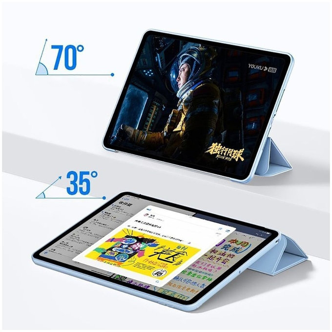 Калъф Smart за iPad 10.9" 10 / 2022 / 11" 11 / 2025, синя, Tech-Protect
