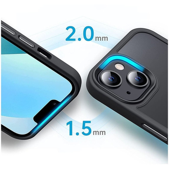 Калъф MagMat MagSafe за iPhone 13 Mini, Matte Black, Tech-Protect