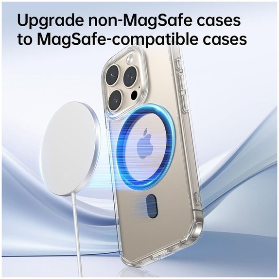 Магнитен MagSafe пръстен MagMat MagSafe, черна, Tech-Protect