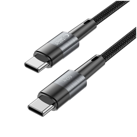 Кабел Ultraboost USB-C Cable PD 60W / 3A 25CM, сива, Tech-Protect