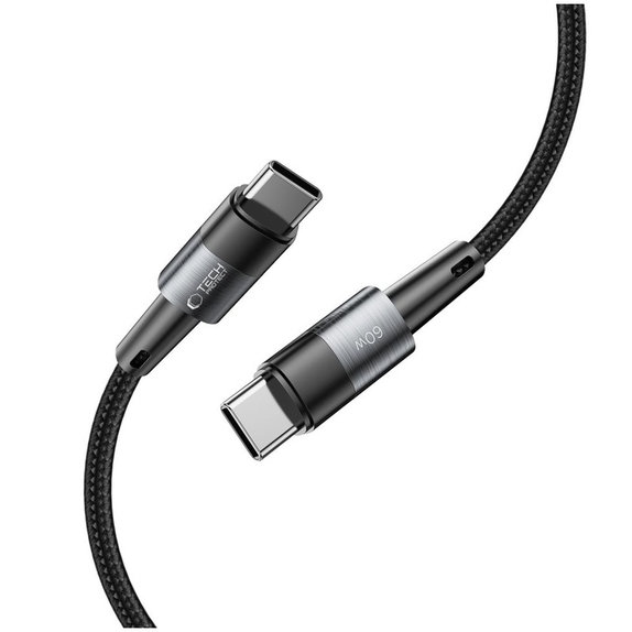 Кабел Ultraboost USB-C Cable PD 60W / 3A 25CM, сива, Tech-Protect