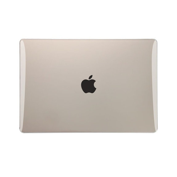 Калъф Smartshell за MacBook Air 15 M2-M5 2023-2026, Crystal Clear, Tech-Protect