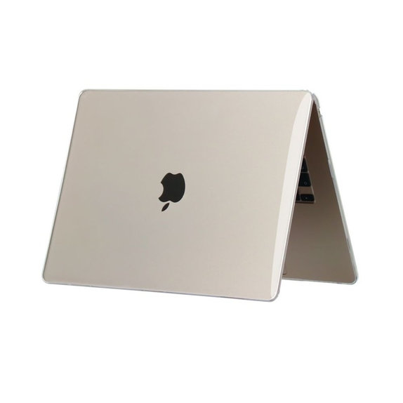 Калъф Smartshell за MacBook Air 15 M2-M5 2023-2026, Crystal Clear, Tech-Protect