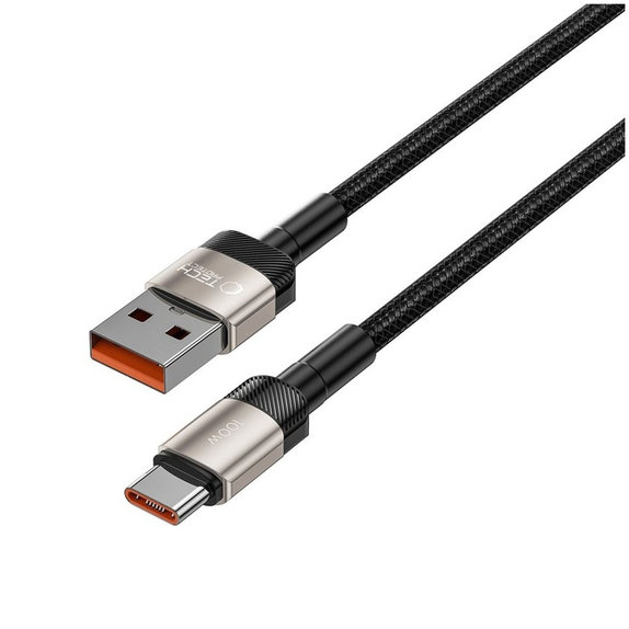 Кабел Ultraboost Evo USB-C Cable 100W/5A 100cm, Titanium, Tech-Protect