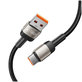 Кабел Ultraboost Evo USB-C Cable 100W/5A 100cm, Titanium, Tech-Protect