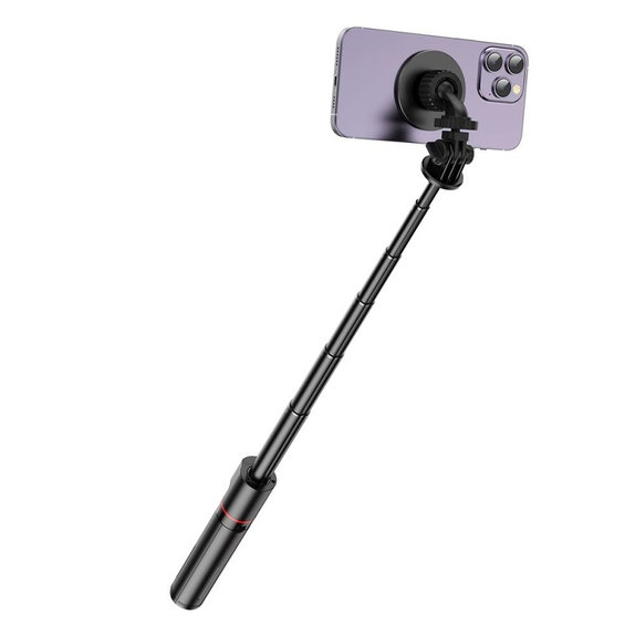 Селфи стик със статив L06S MagSafe, черна, Tech-Protect