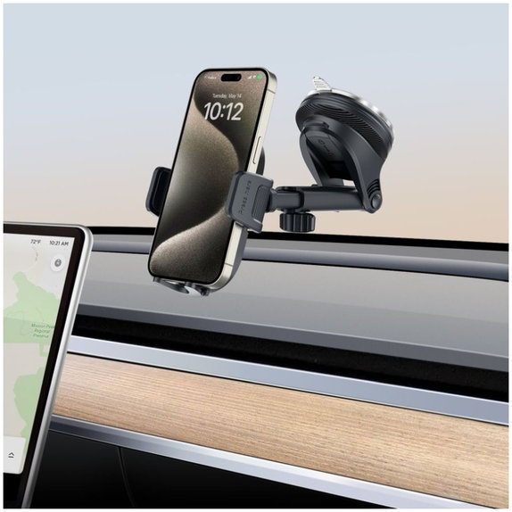 Стойка за автомобил V7 Universal Dashboard & Vent, черна, Tech-Protect